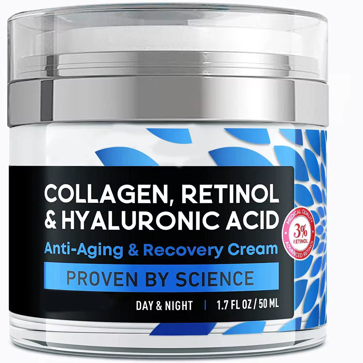 Collagen & Hyaluronic Acid - Advanced Anti-Aging Cream (50ml)