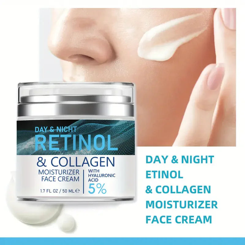Advanced Anti-Aging Cream: Retinol & Collagen for Visibly Firmer, Younger-Looking Skin