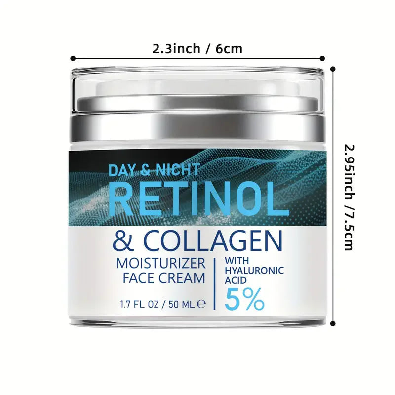 Advanced Anti-Aging Cream: Retinol & Collagen for Visibly Firmer, Younger-Looking Skin